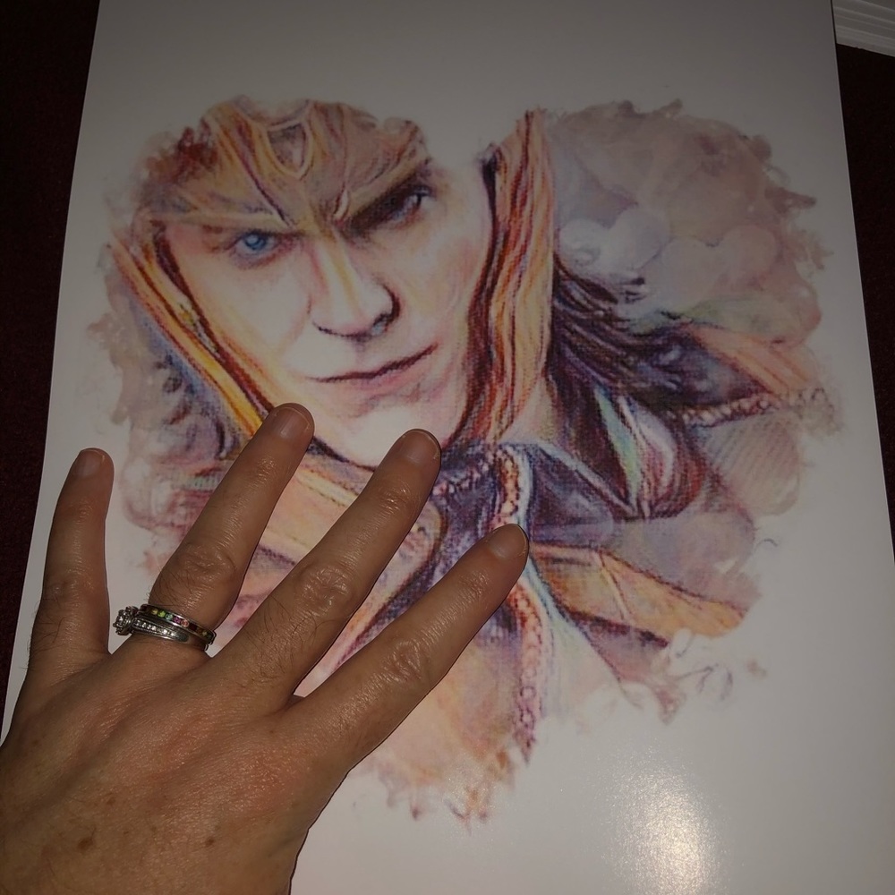 LOKI LOVE ART PRINT - Picture 2 of 2